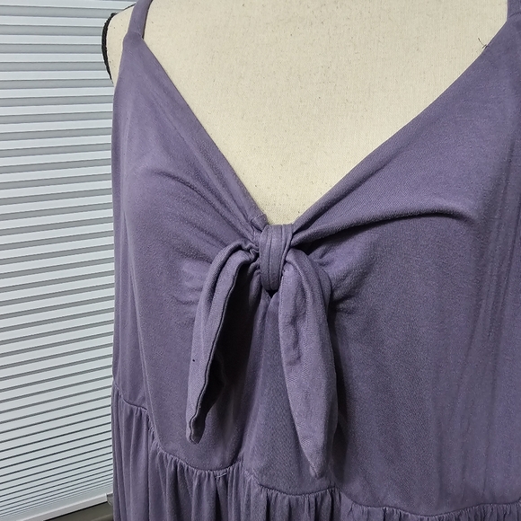 Torrid Mini Super Soft Bow Front Skater Dress - Picture 4 of 12